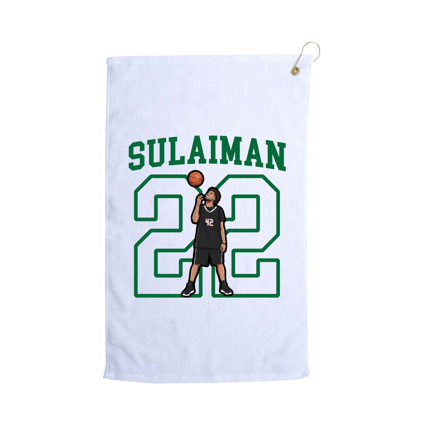 Golf Towel — Shirsey in White