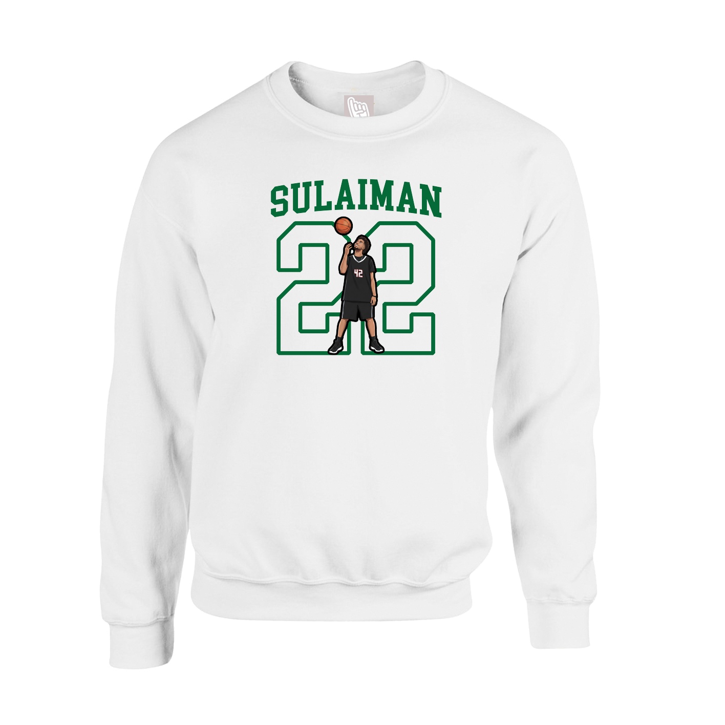 Fleece Crew — Shirsey in White