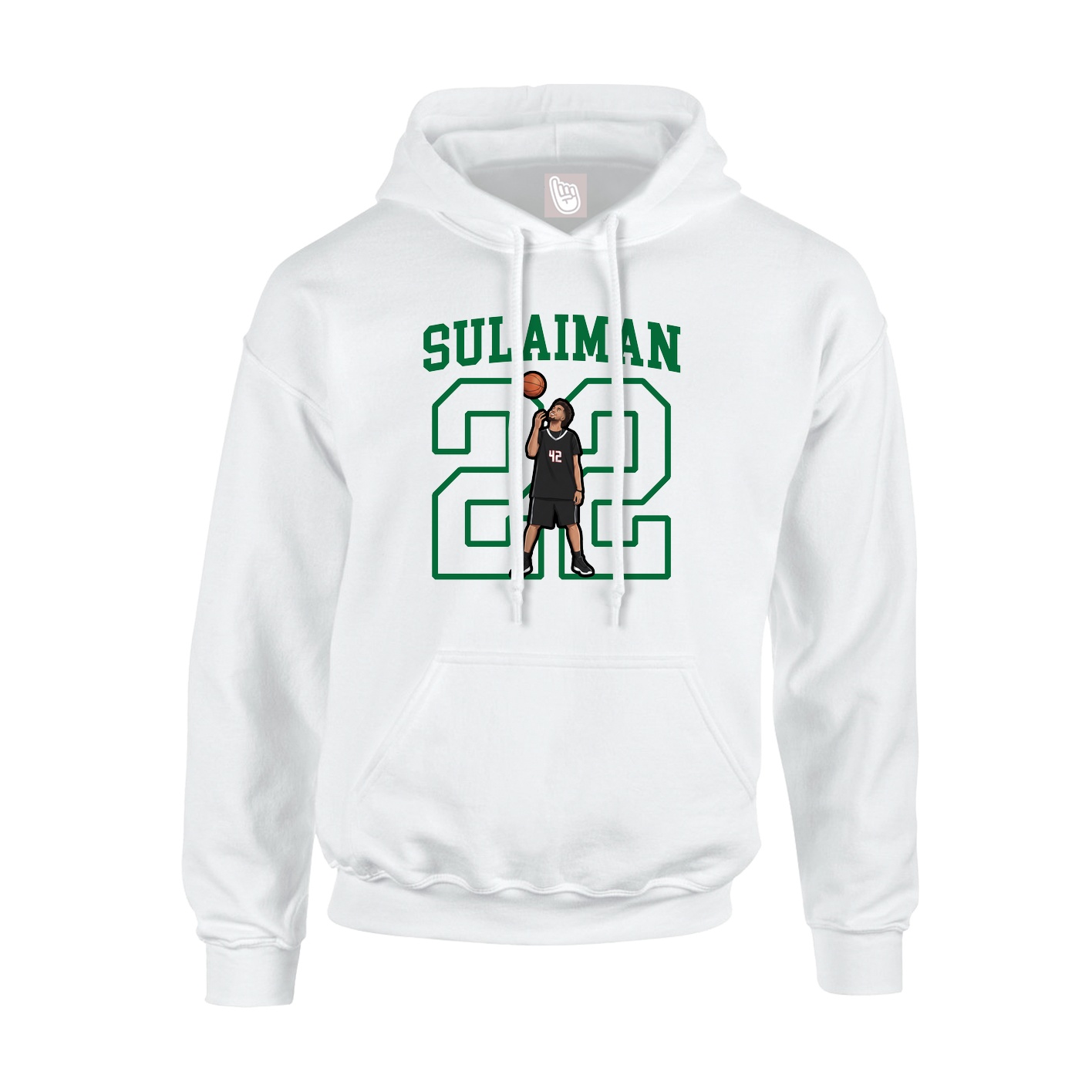 Youth Hoodie — Shirsey in White