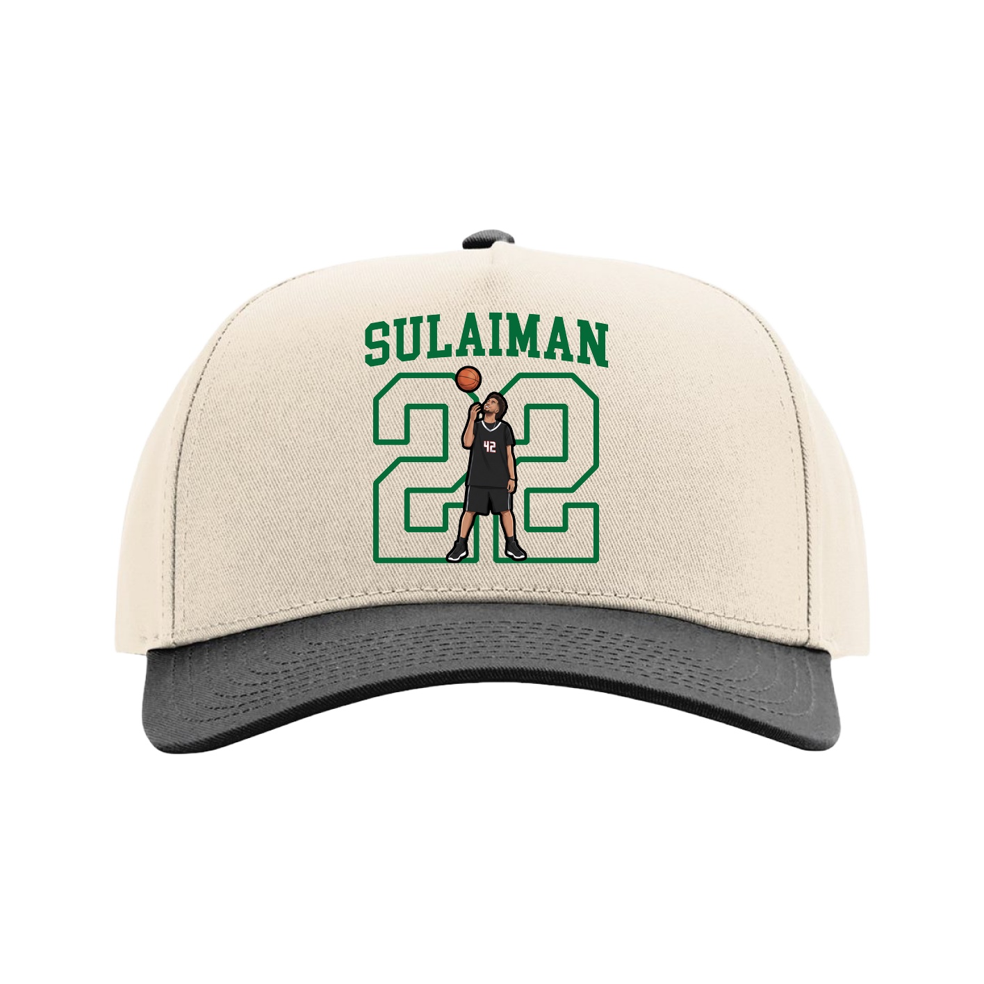 Full Fabric Five-Panel Champ Cap