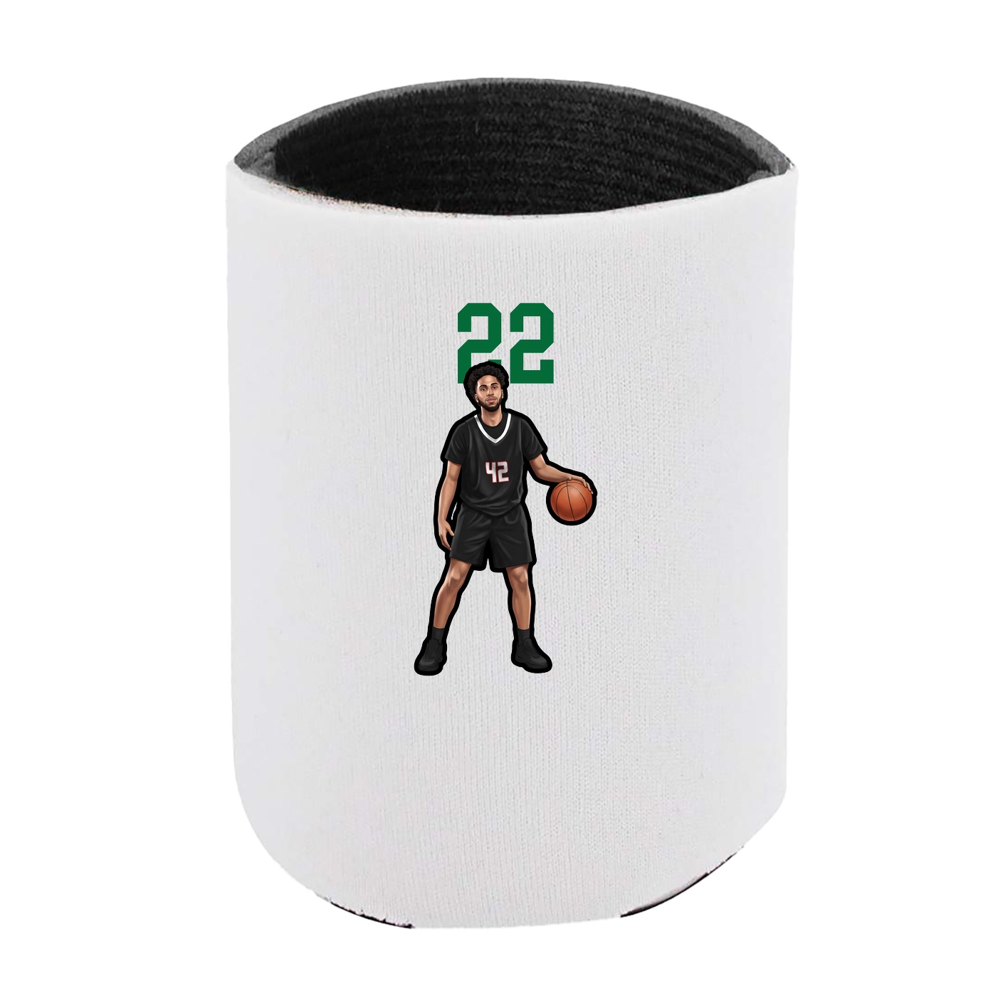Can Holder — Number Top in White