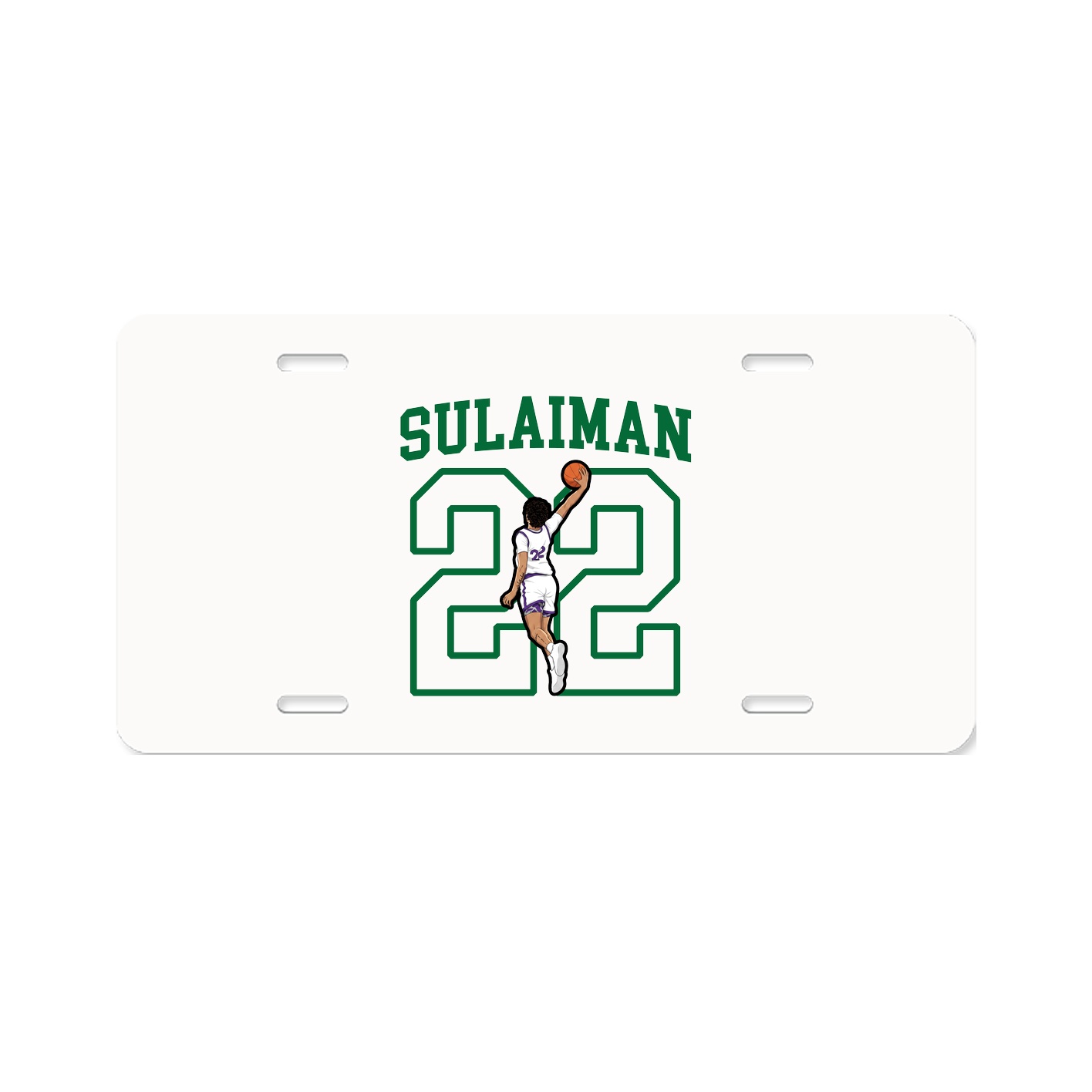 Aluminum License Plate