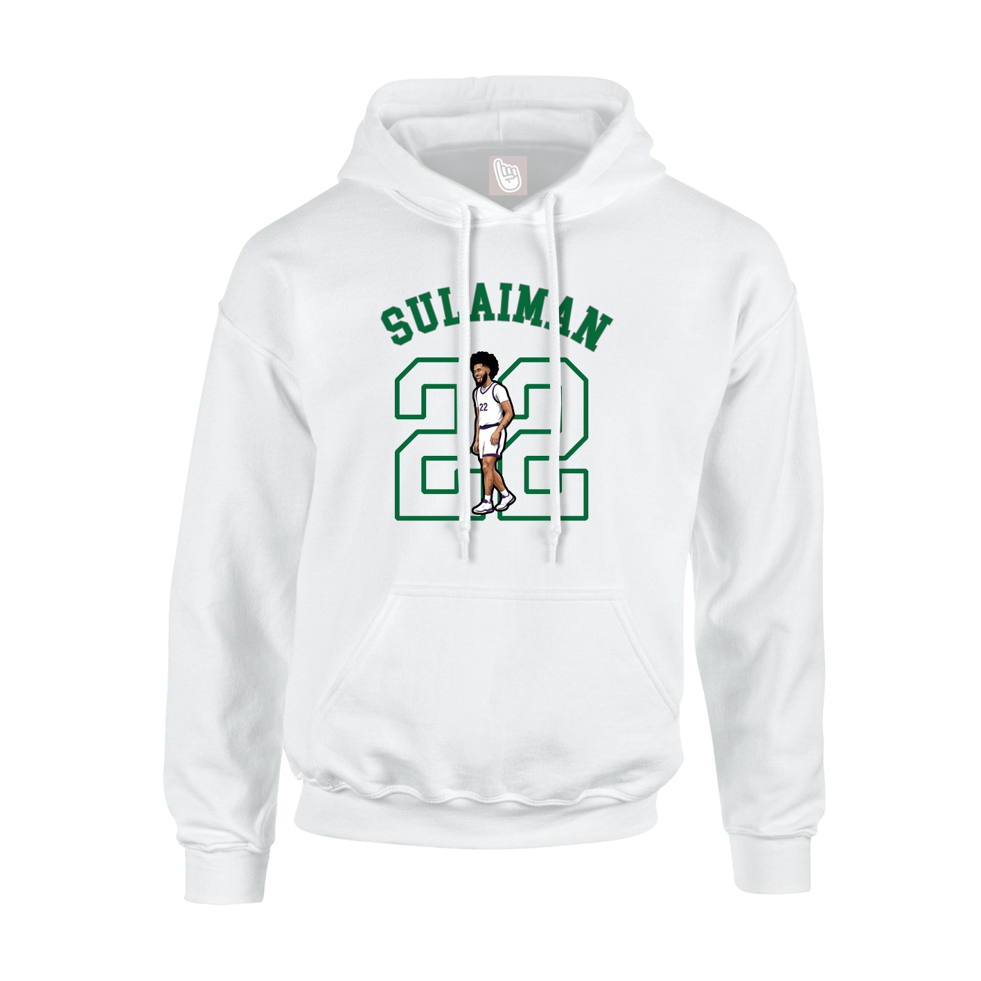 Youth Hoodie — Shirsey Arch in White