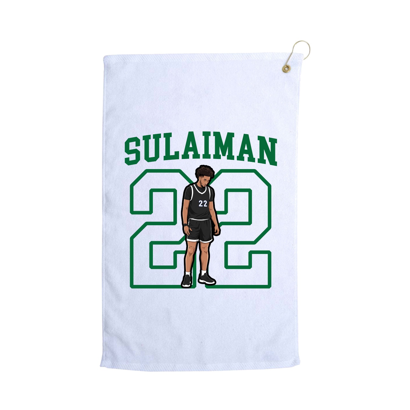 Golf Towel — Shirsey in White