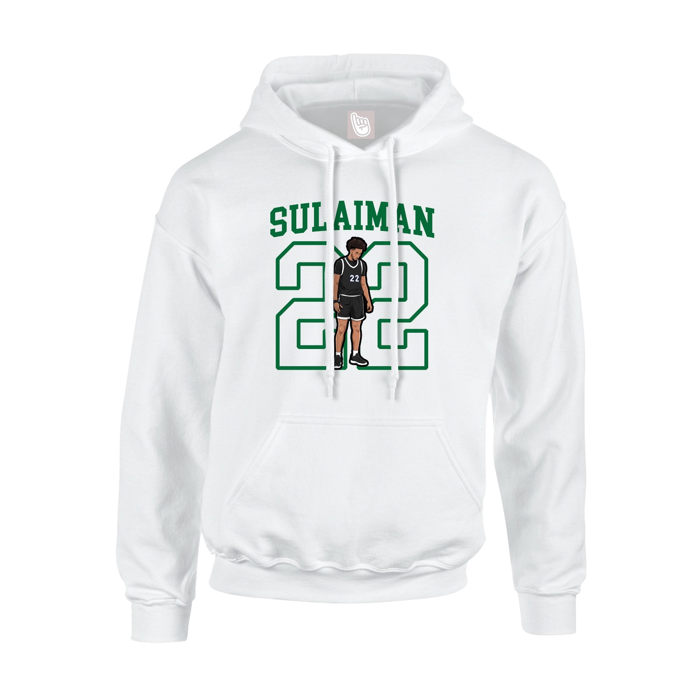 Hoodie — Shirsey in White