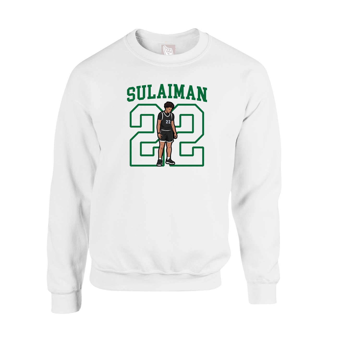 Fleece Crew — Shirsey in White