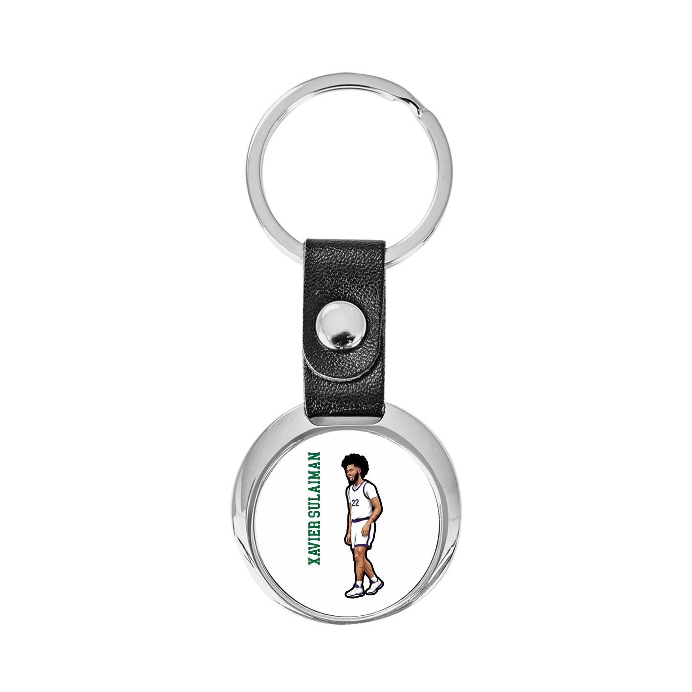Key Chain — Name Vertical in Classic