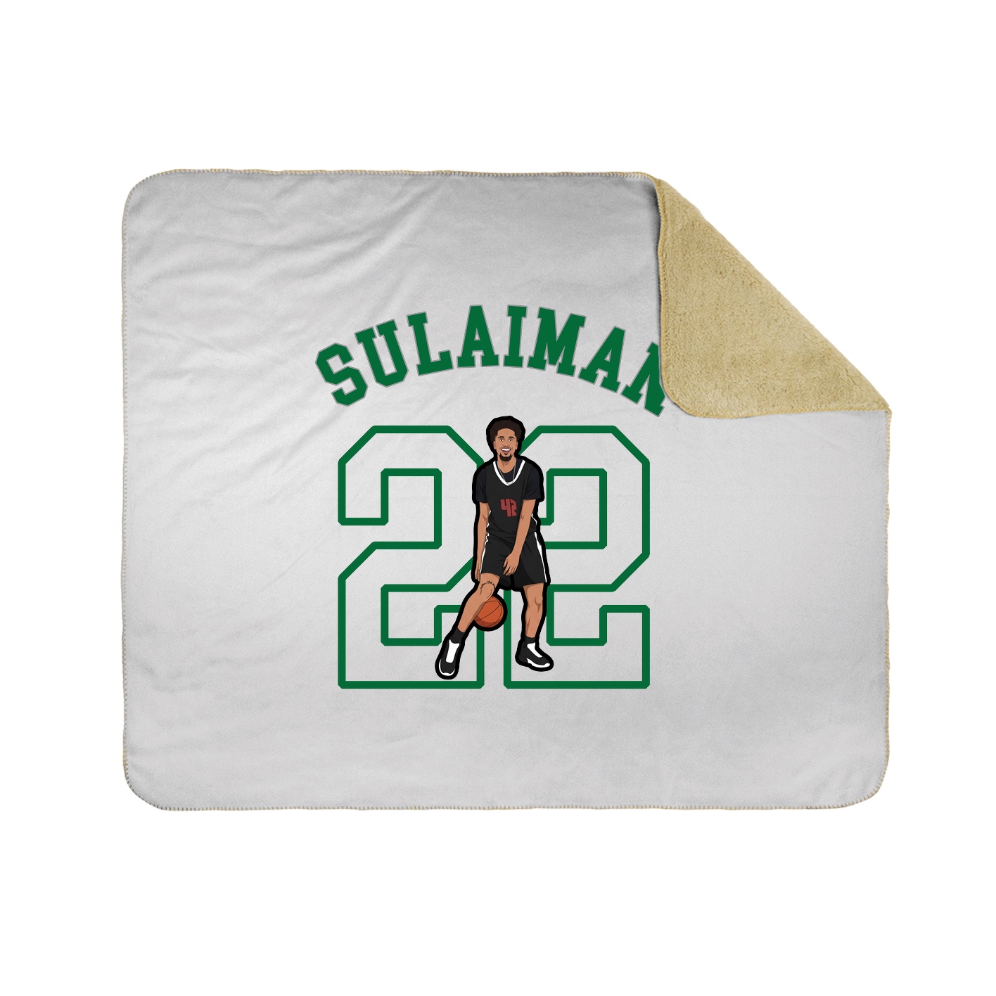 Throw Blanket — Shirsey Arch in White