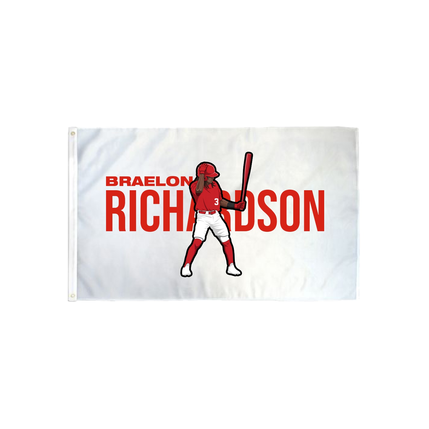3x5 Flag — Player Name in Classic