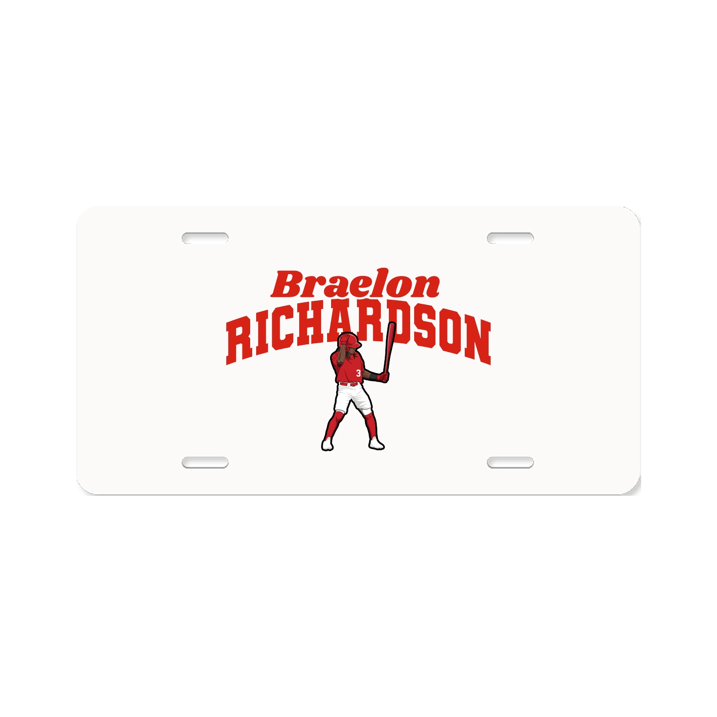 License Plate — Signature Arch in Classic