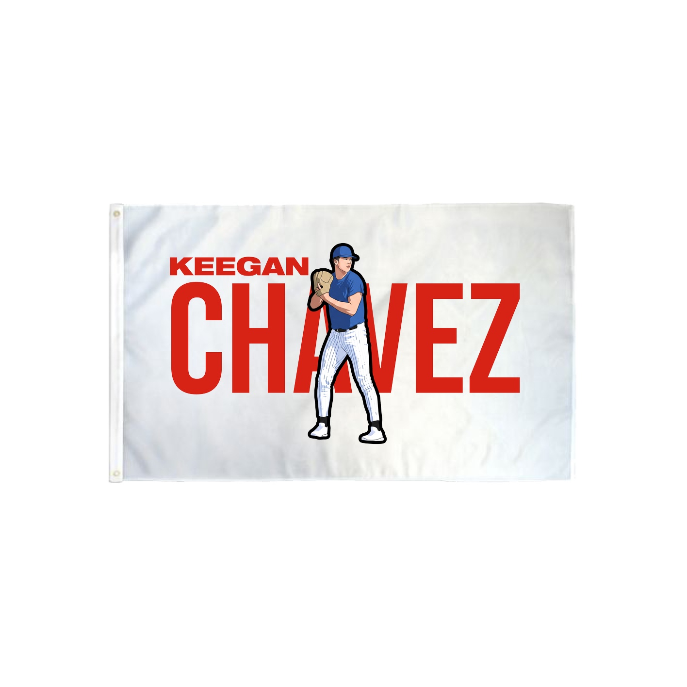 3x5 Flag — Player Name in Classic