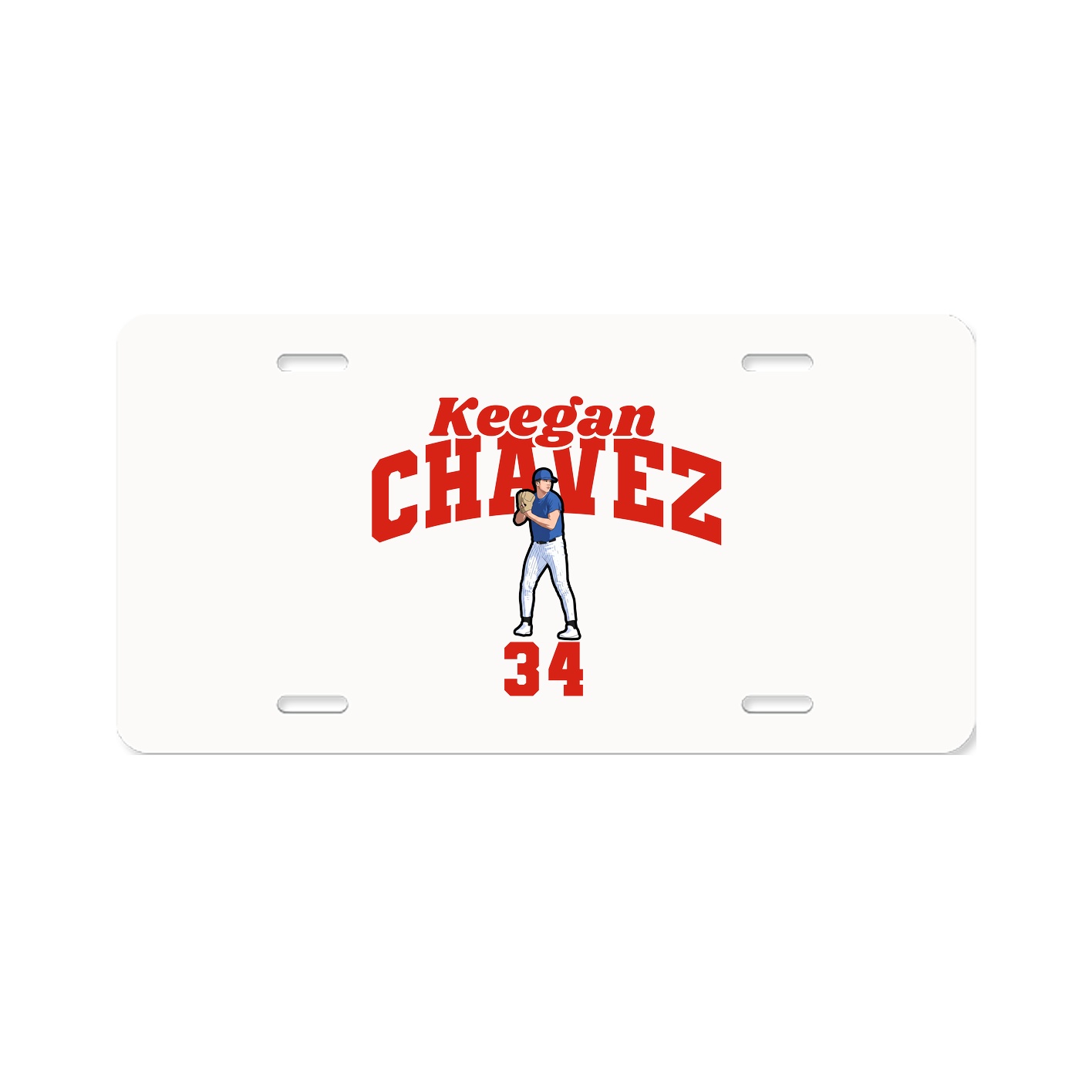 License Plate — Signature Arch in Classic