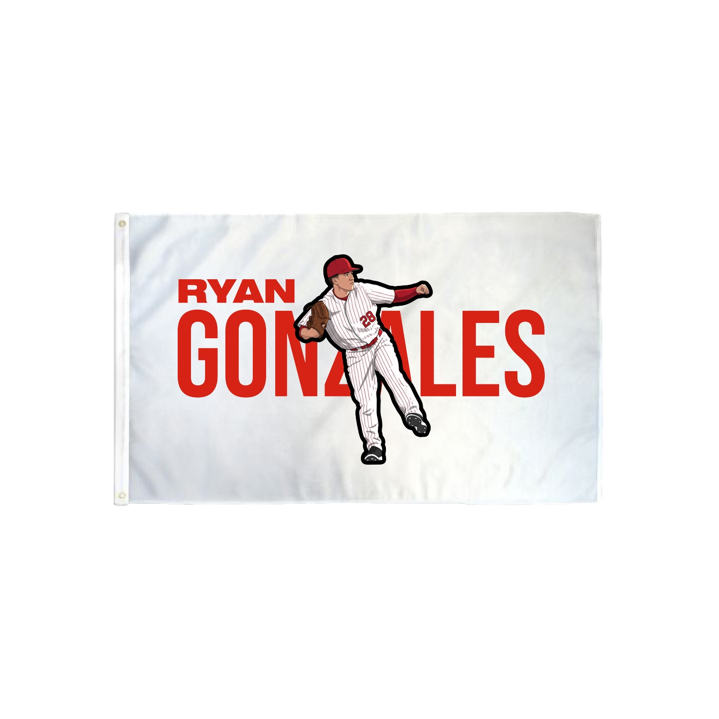 3x5 Flag — Player Name in Classic