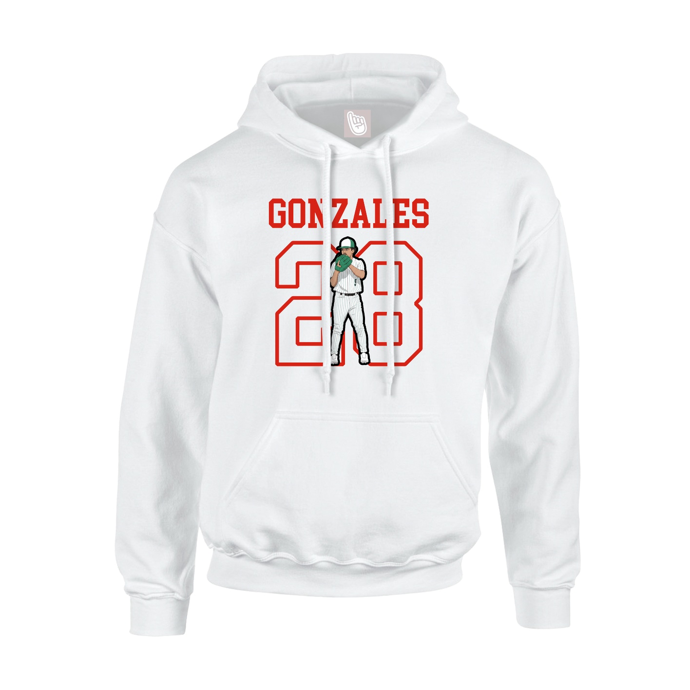 Youth Hoodie — Shirsey in White