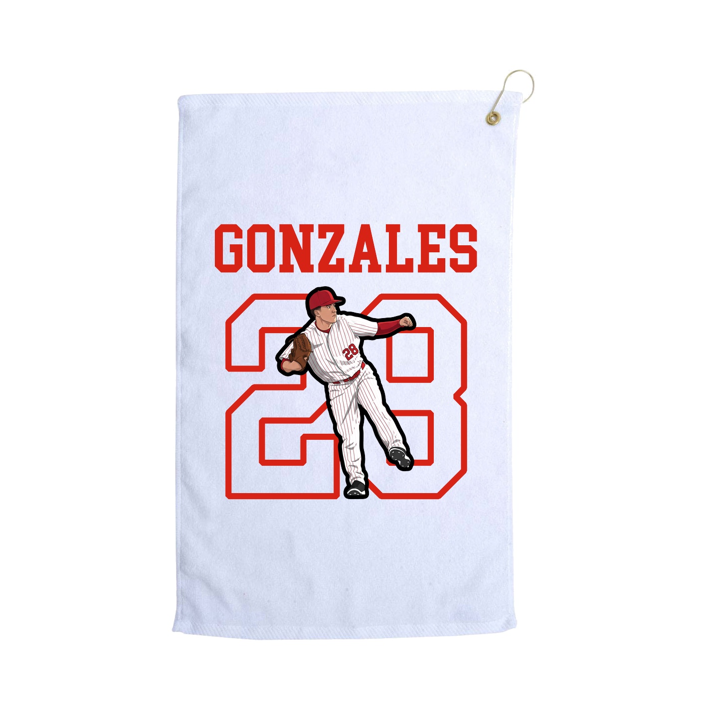 Golf Towel — Shirsey in White