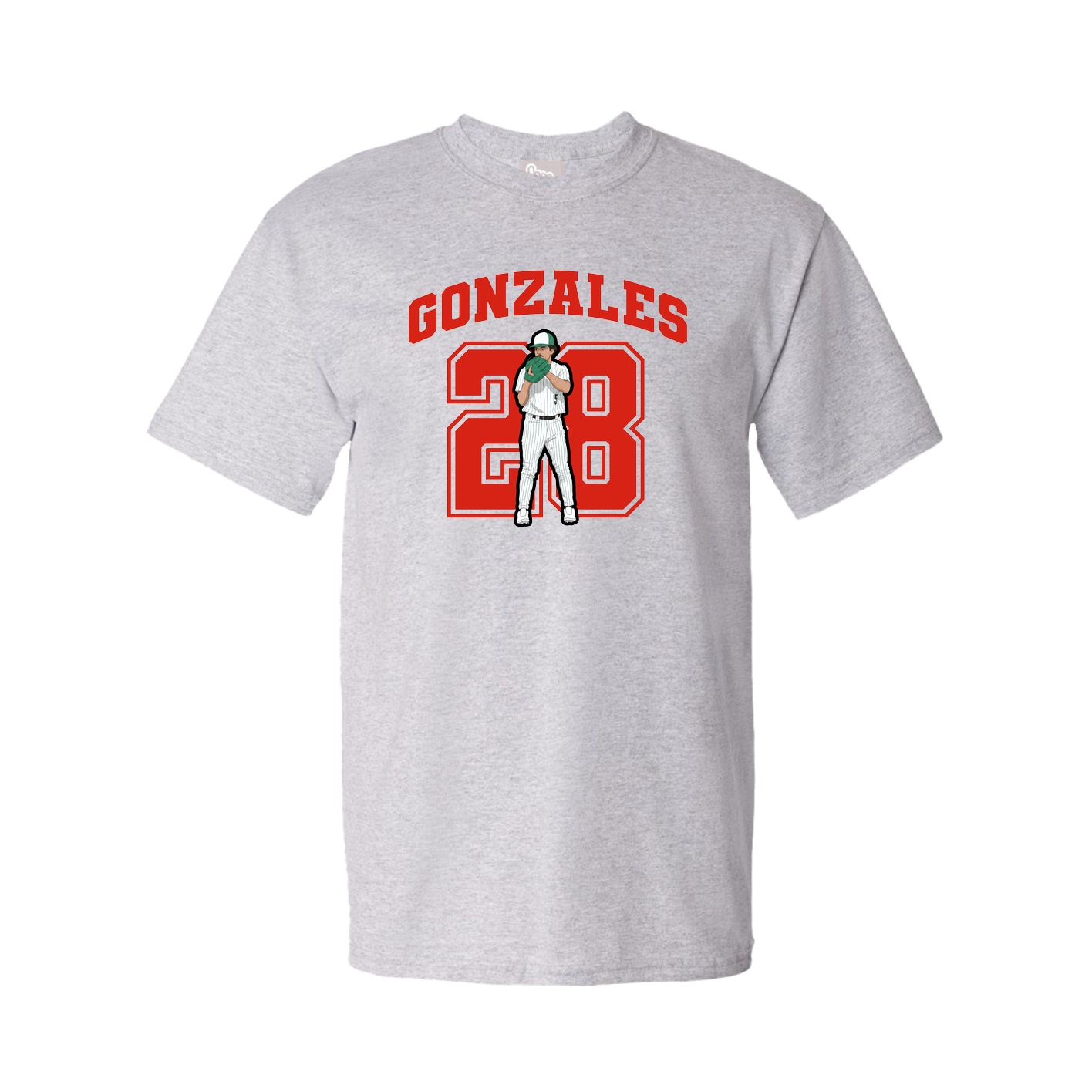 Tee — Number in Grey