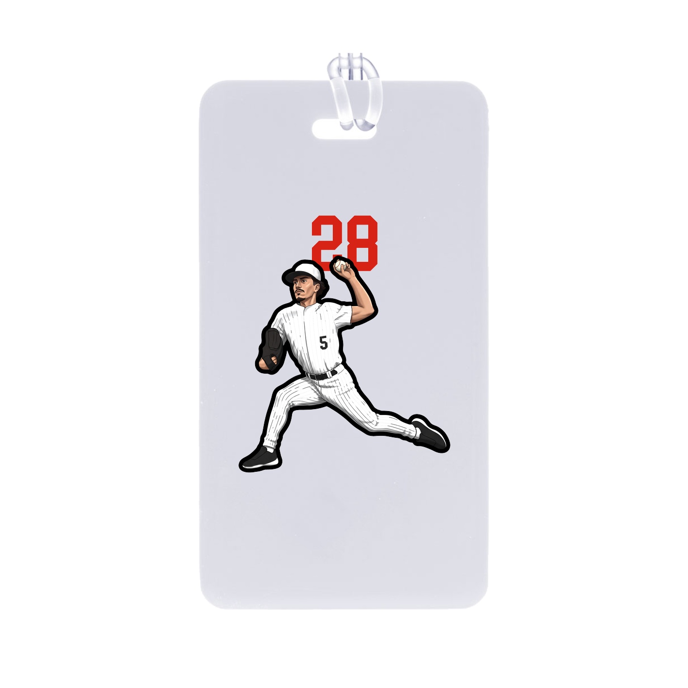Bag Tag — Number Top in Classic