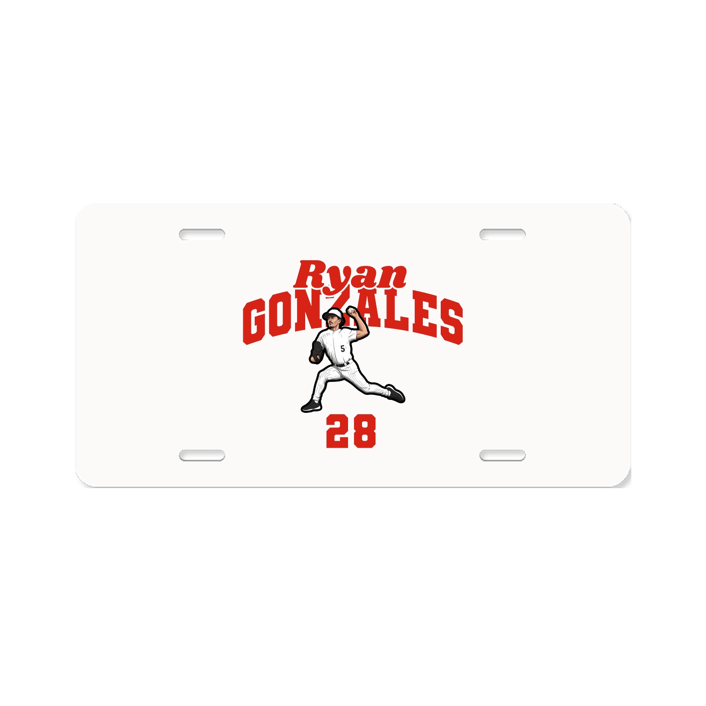 License Plate — Signature Arch in Classic