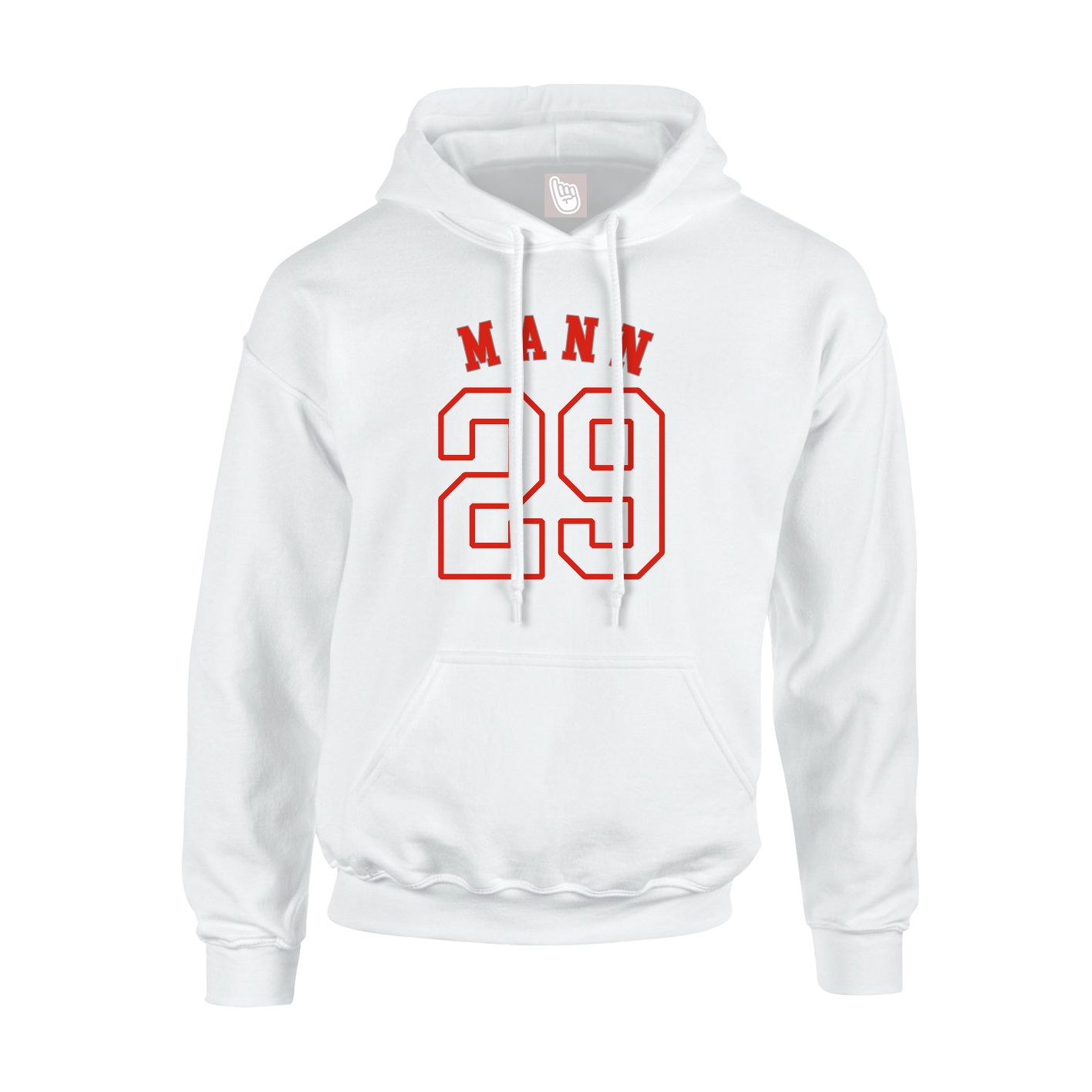 Hoodie — Shirsey Arch in White