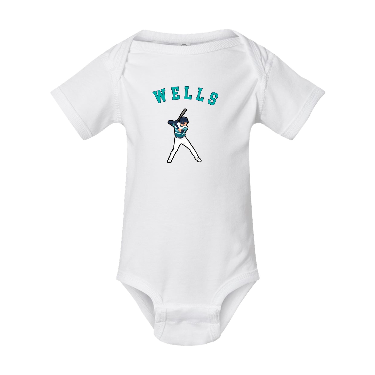 Baby Onesie — Shirsey Arch in White