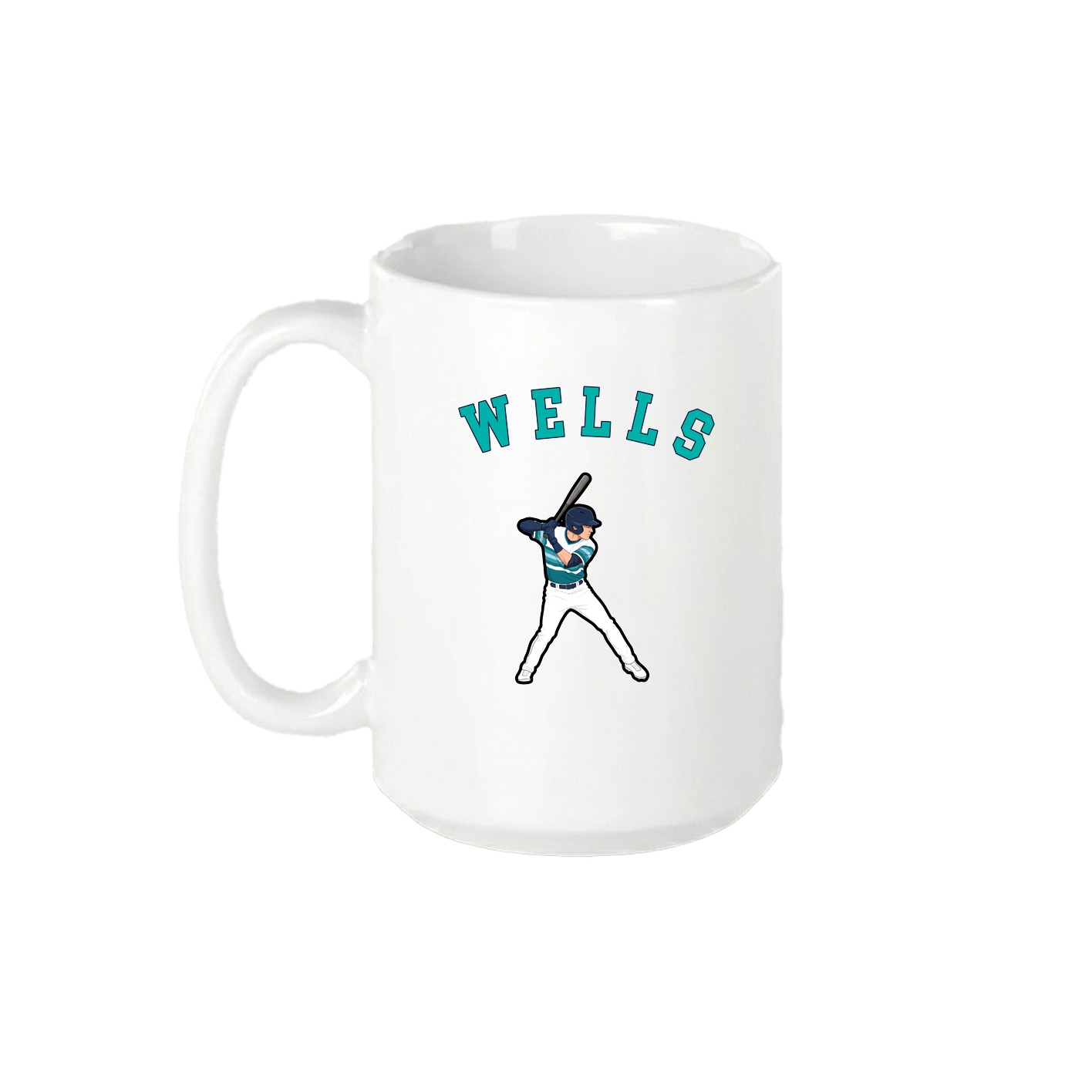 15oz Coffee Mug — Shirsey Arch in White