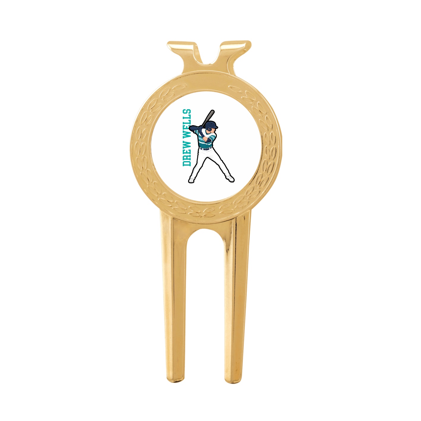 Divot Tool with Ball Marker — Name Vertical in Classic