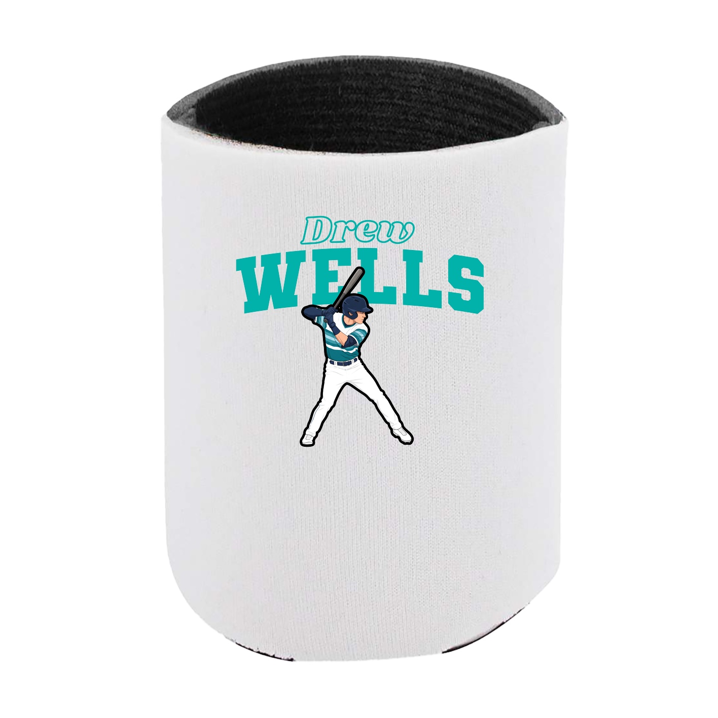 Can Holder — Name Arch in White