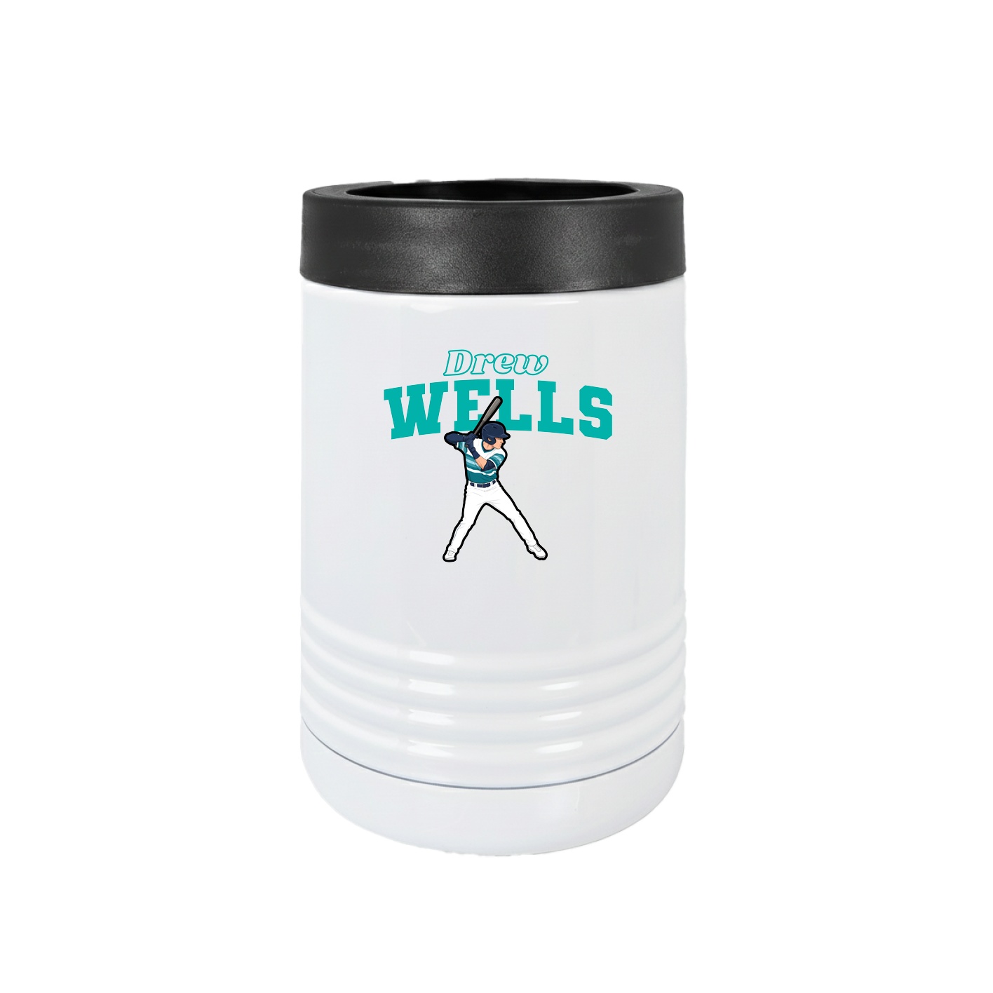 Beverage Holder — Name Arch in White