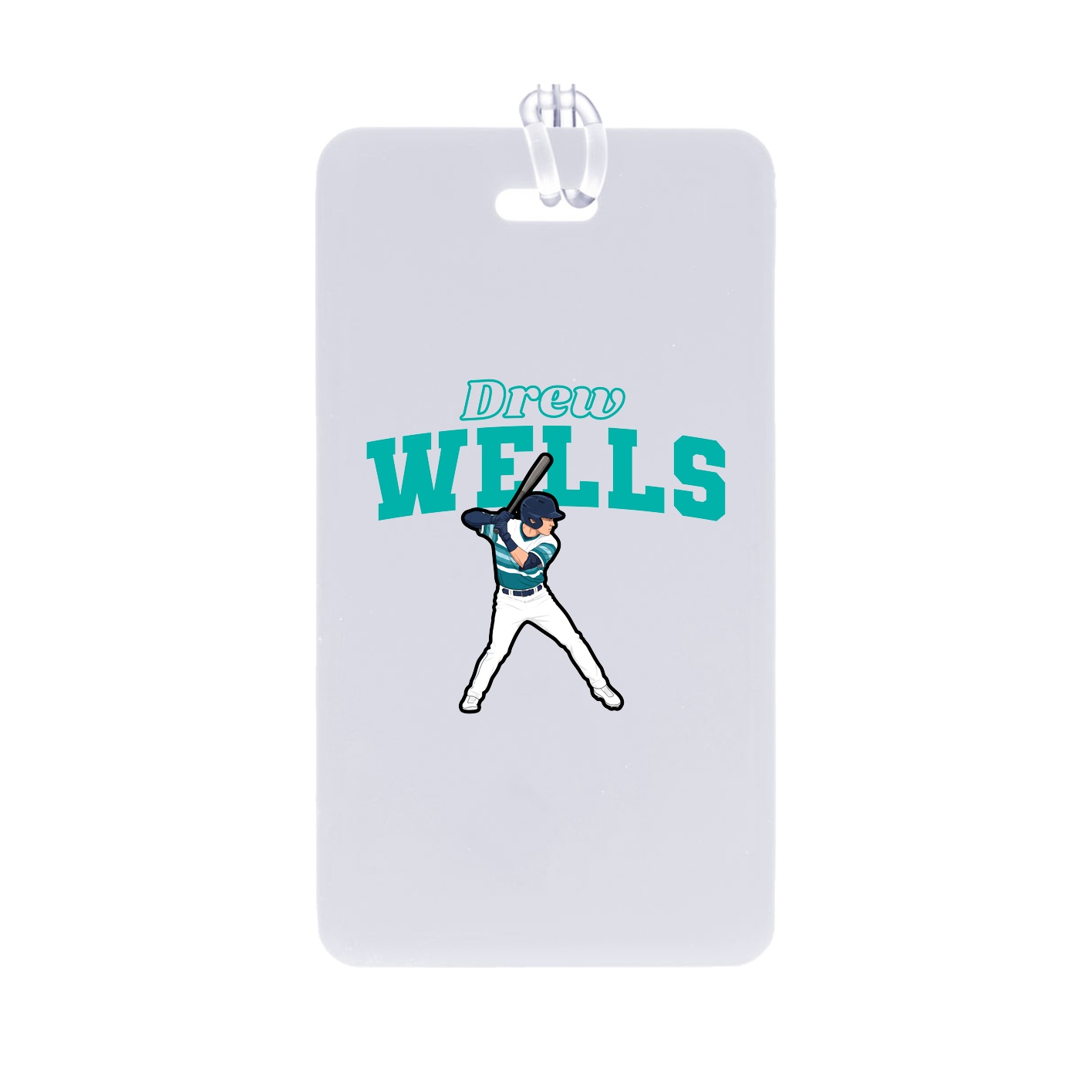 Bag Tag — Name Arch in Classic