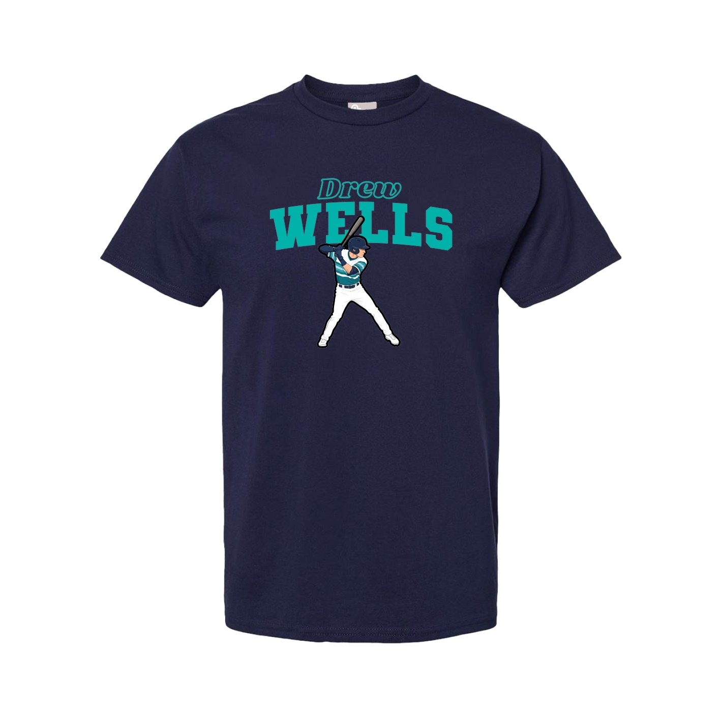 Tee — Name Arch in Navy