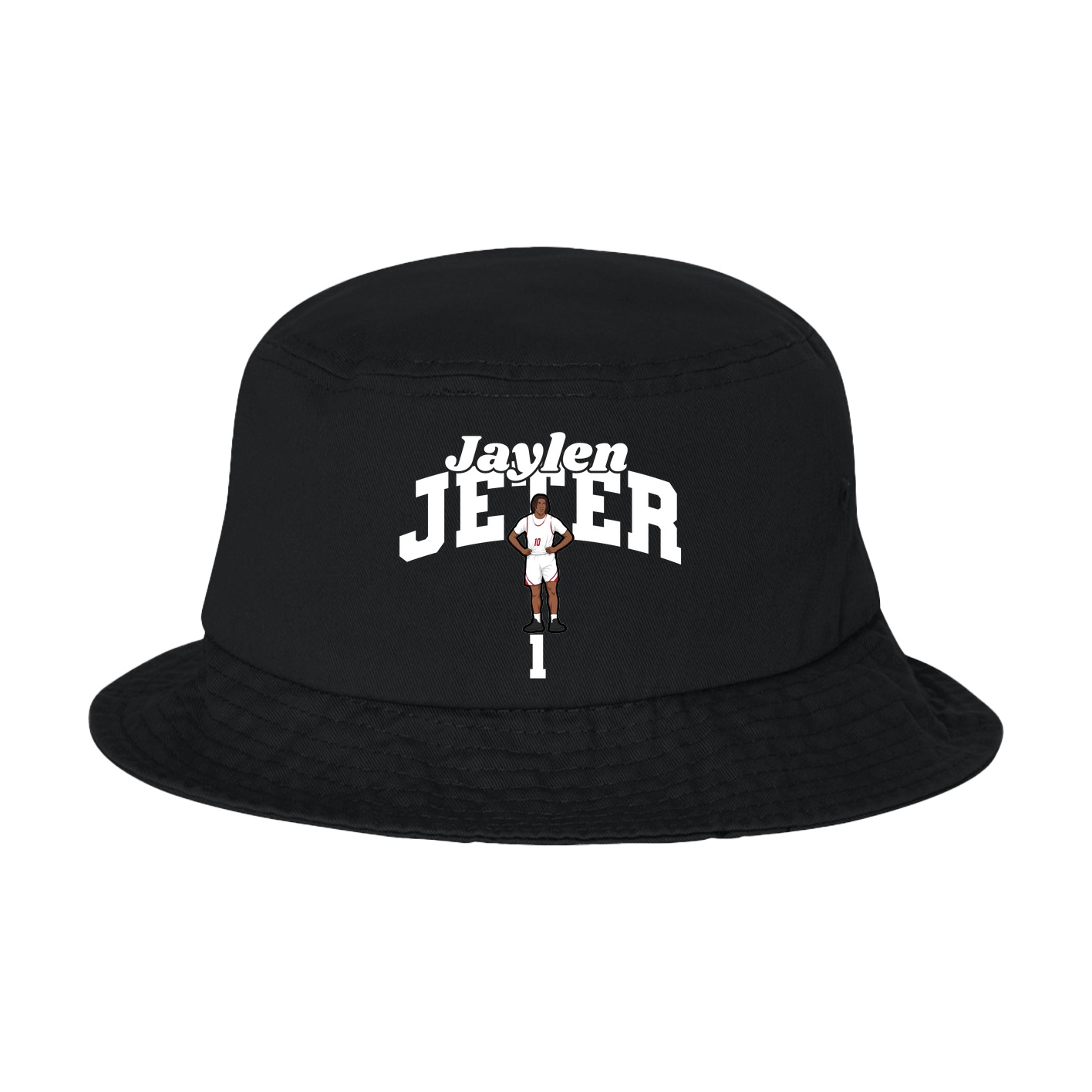 Bucket Cap — Signature Arch in Black