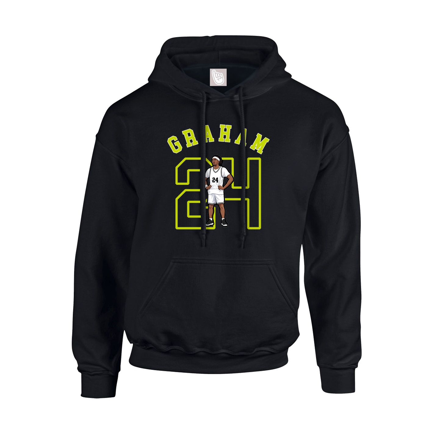Hoodie — Shirsey Arch in Black