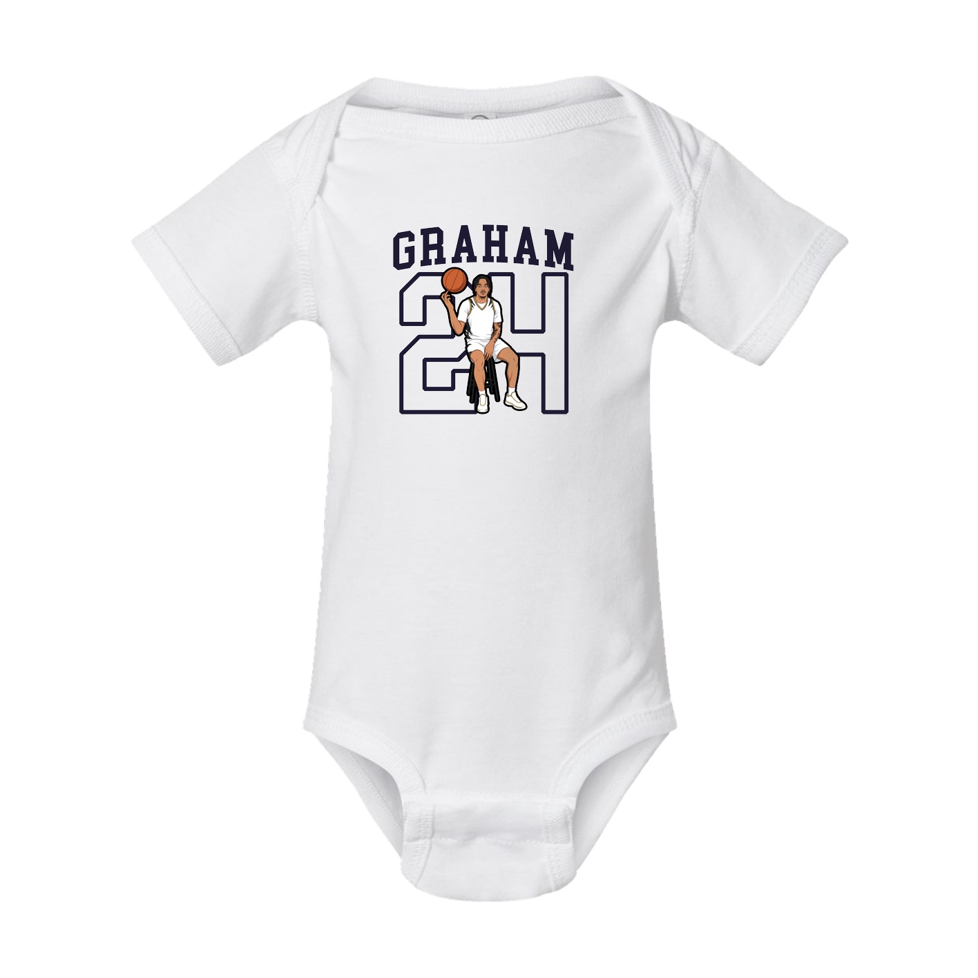 Baby Onesie — Shirsey in White