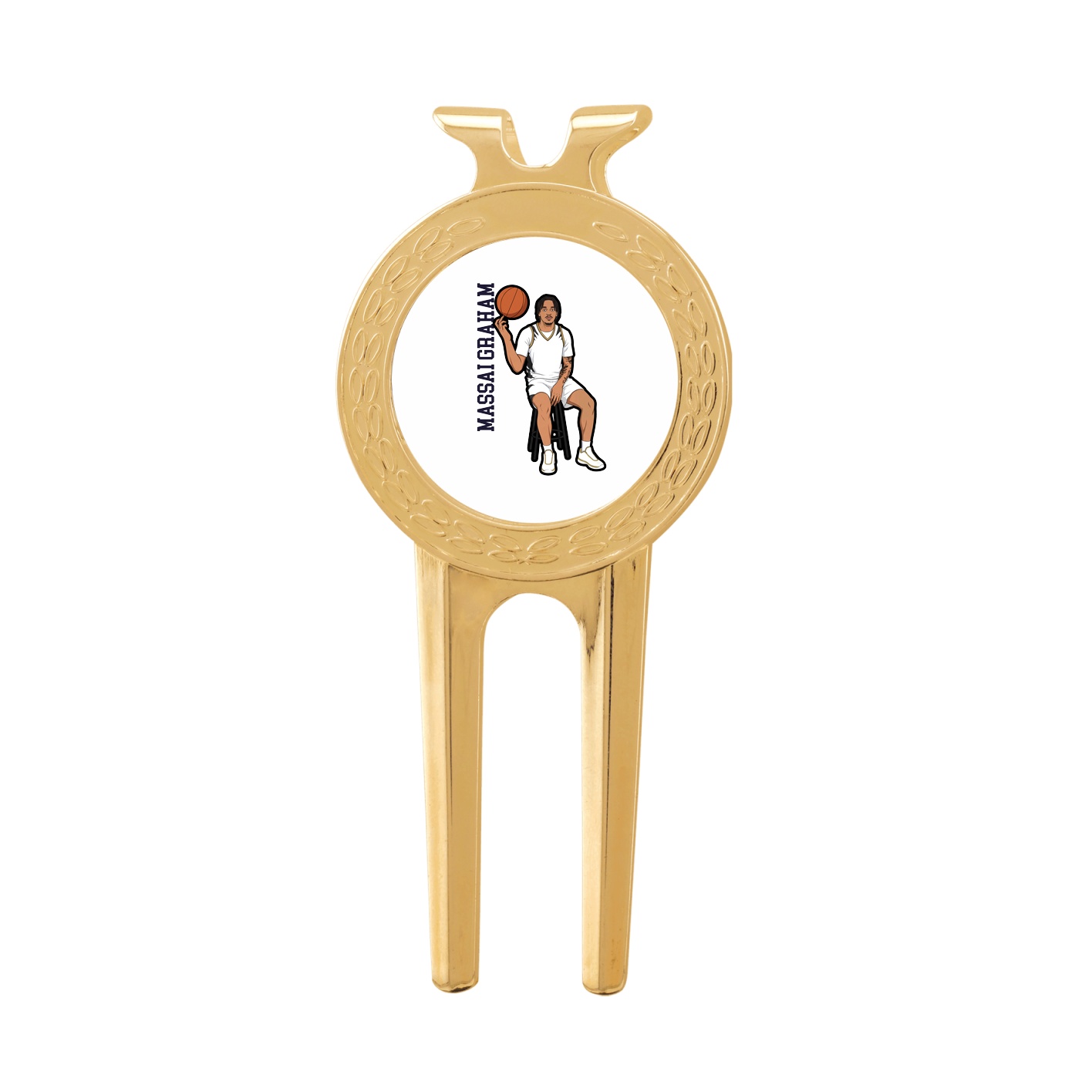 Divot Tool with Ball Marker — Name Vertical in Classic