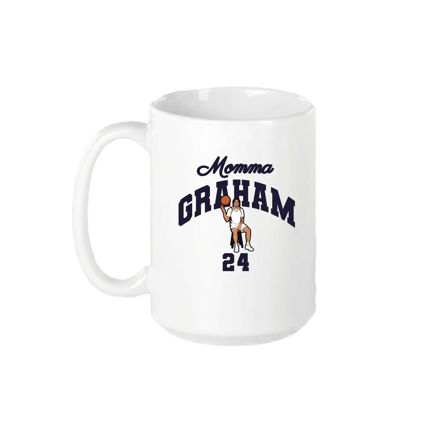 15oz Coffee Mug — Mothers Day Arch in White