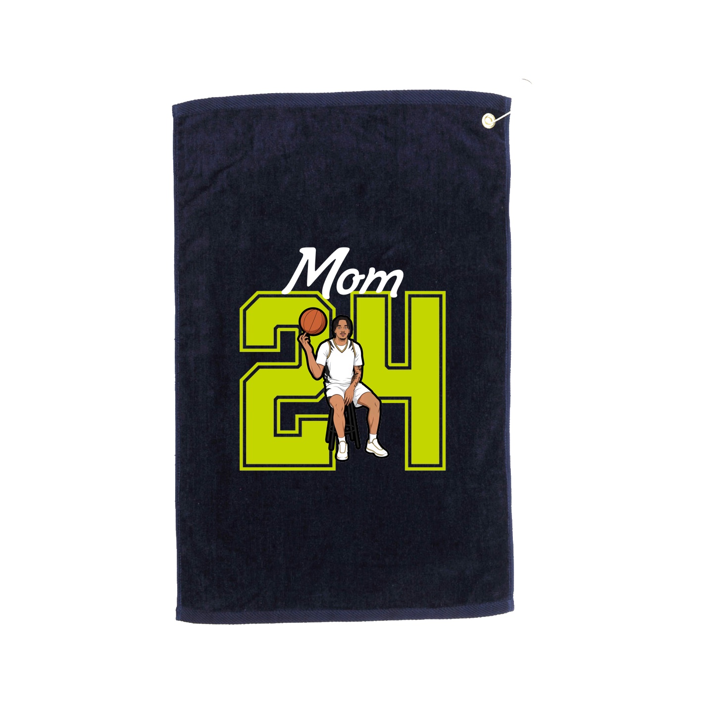 Golf Towel — Mothers Day Shirsey in Navy