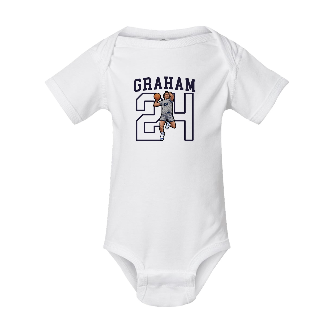 Baby Onesie — Shirsey in White