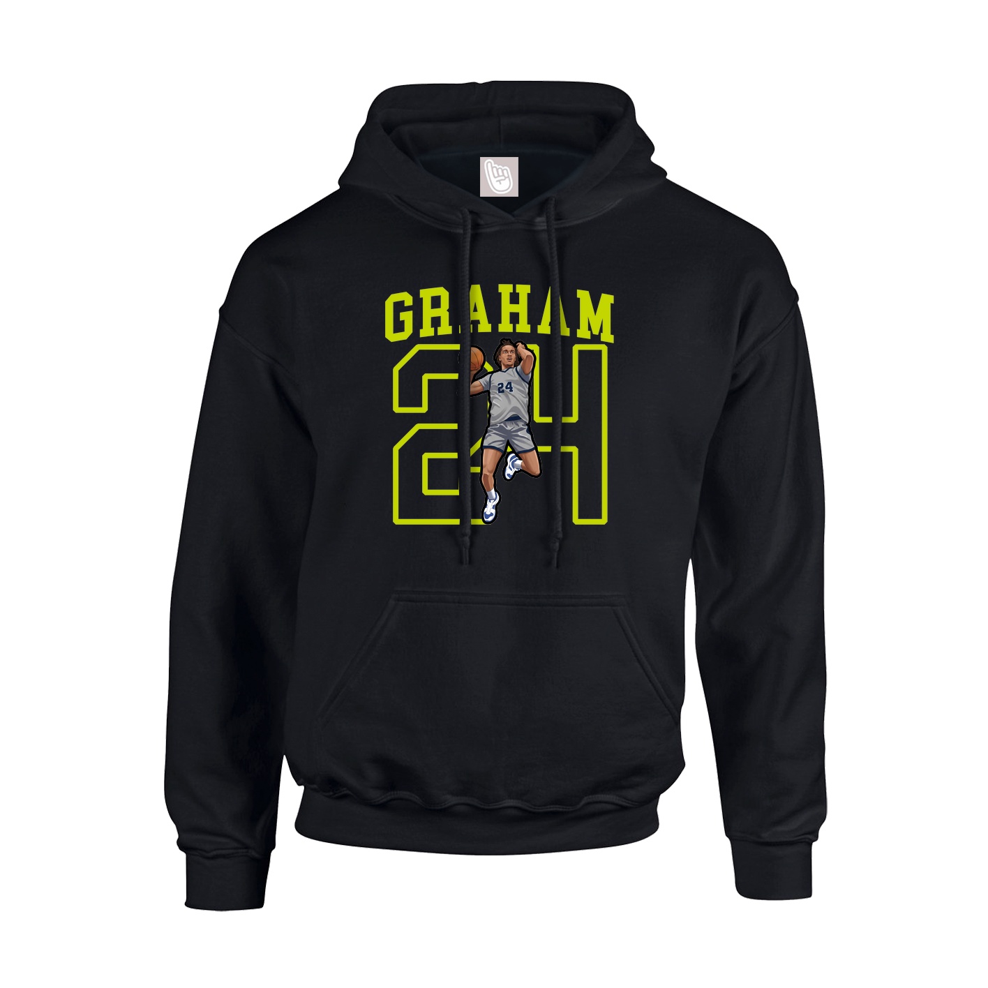 Youth Hoodie — Shirsey in Black