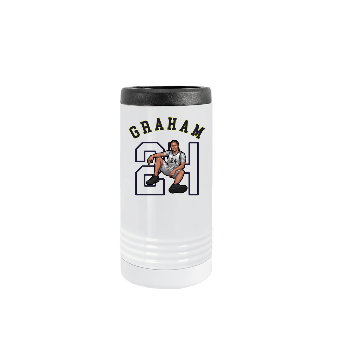 Slim Beverage Holder — Shirsey Arch in White