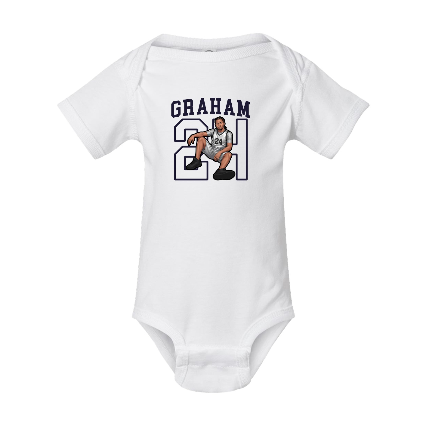 Baby Onesie — Shirsey in White