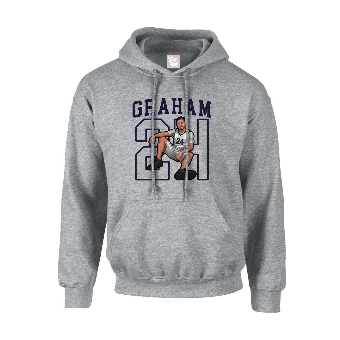 Youth Hoodie — Shirsey in Grey