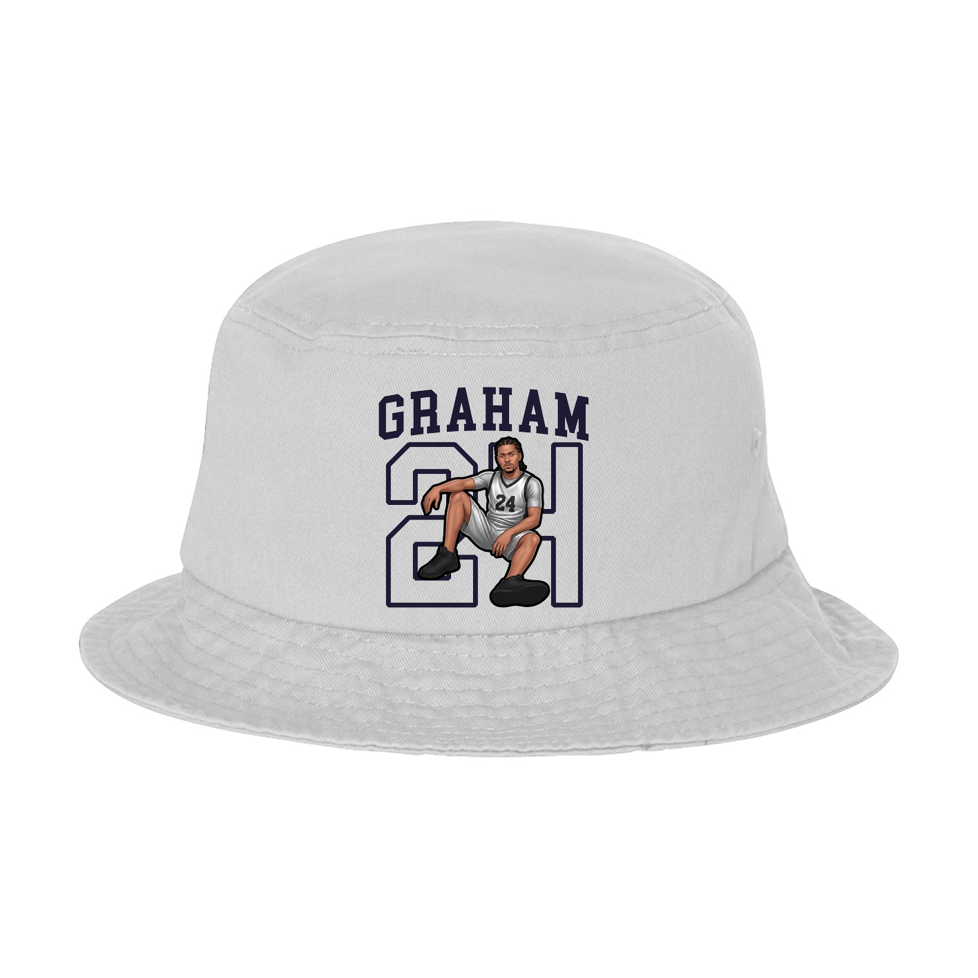 Bucket Cap — Shirsey in White