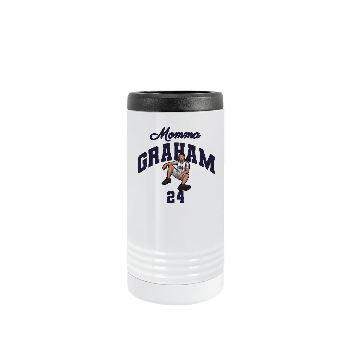Slim Beverage Holder — Mothers Day Arch in White