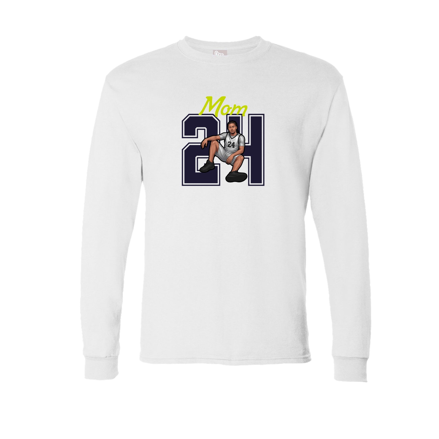 Long Sleeve Tee — Mothers Day Shirsey in White