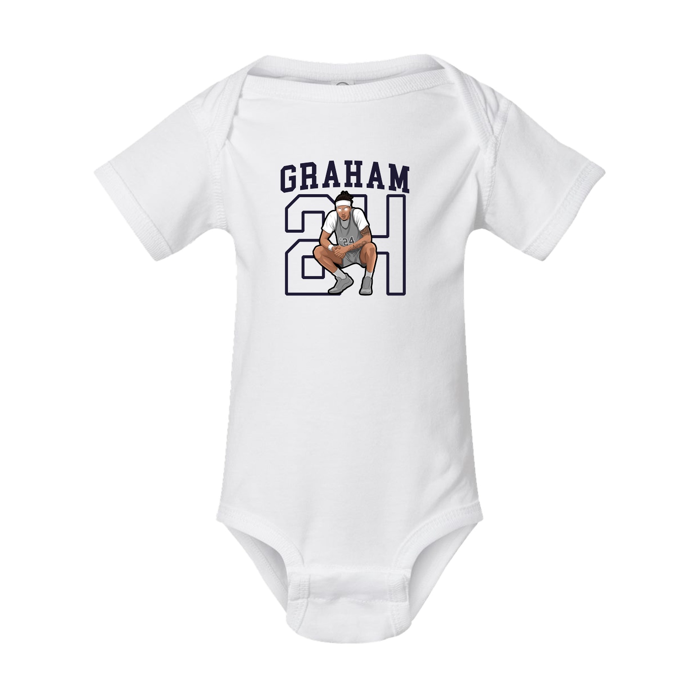 Baby Onesie — Shirsey in White
