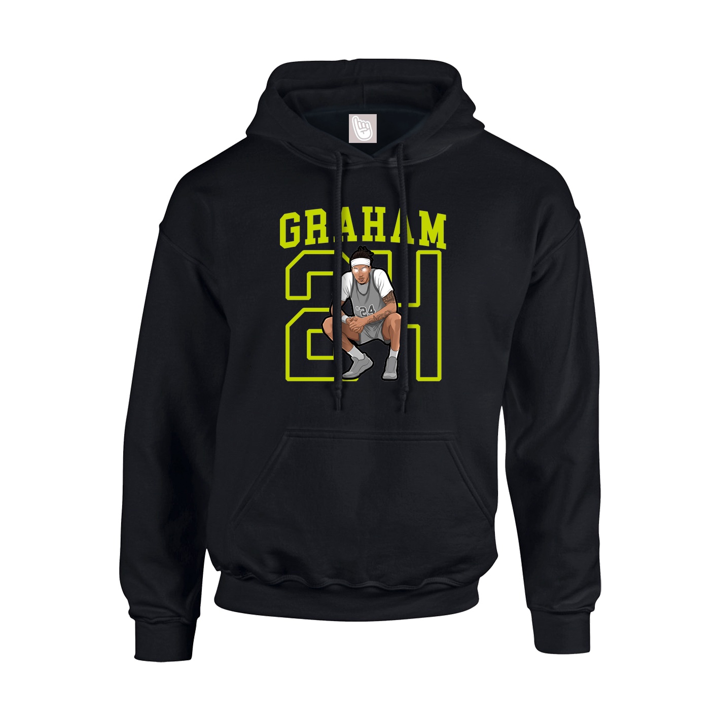 Youth Hoodie — Shirsey in Black