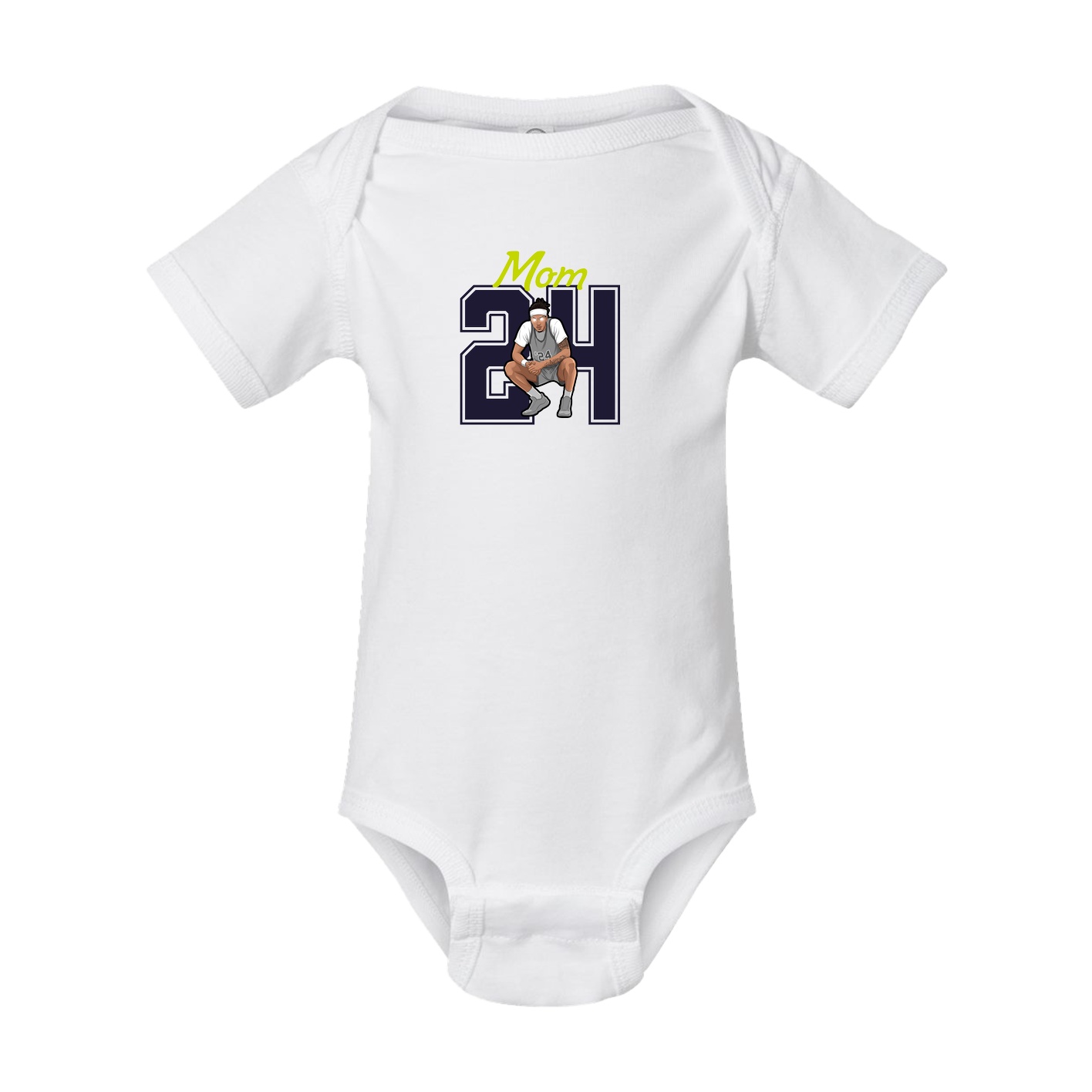 Baby Onesie — Mothers Day Shirsey in White