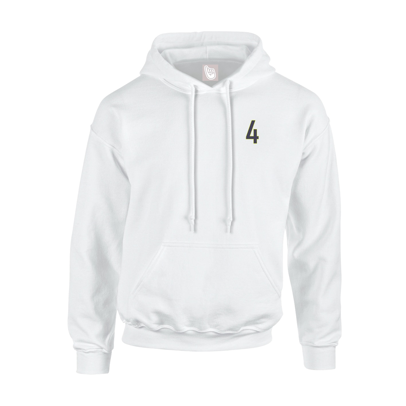 Youth Hoodie — Front Shirsy in White