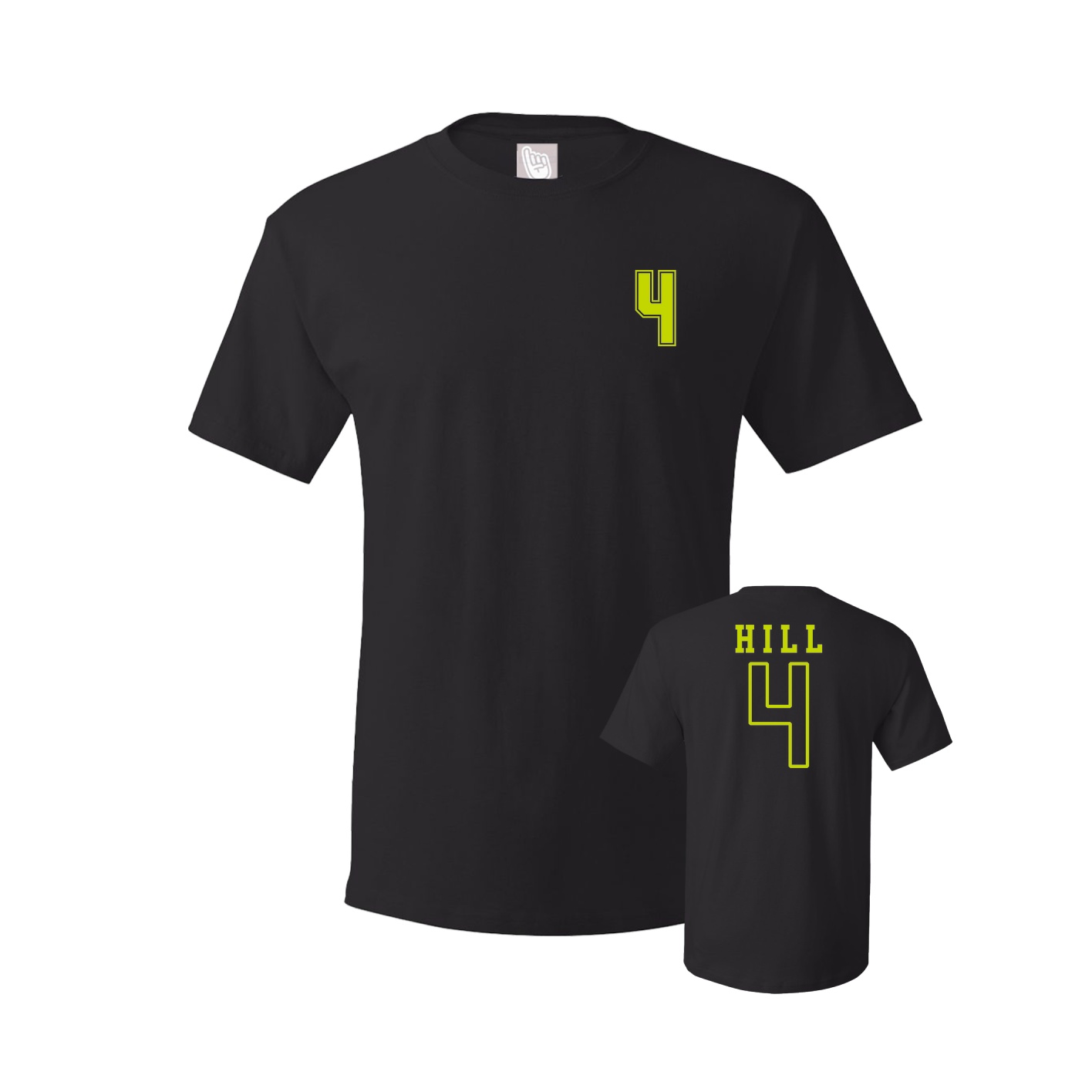 Youth Tee — Chest Back in Black