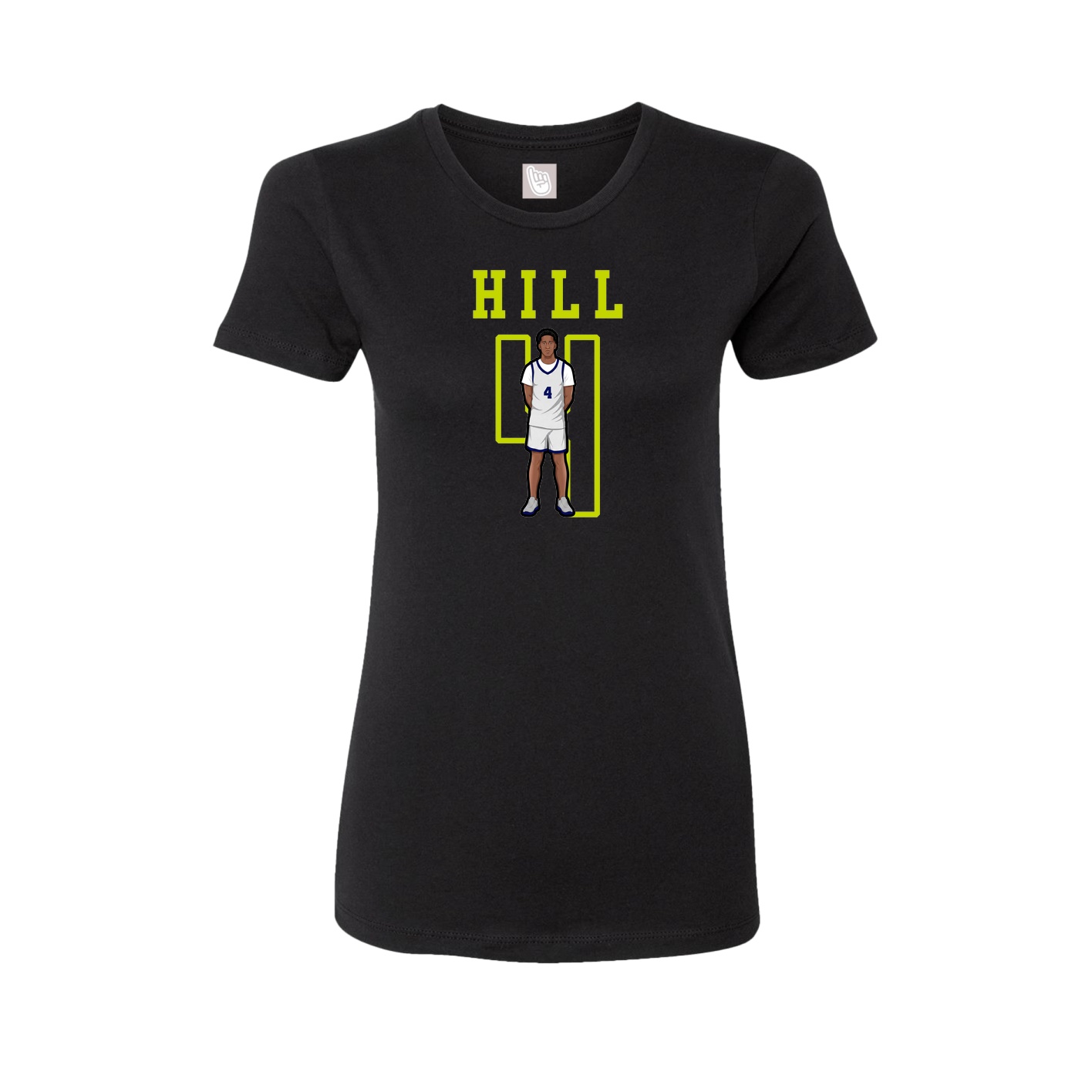 Fitted Women's Tee — Shirsey in Black